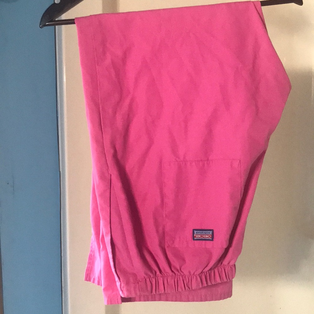 Cherokee Large Pink Scrub pants